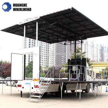 used mobile stage trailer